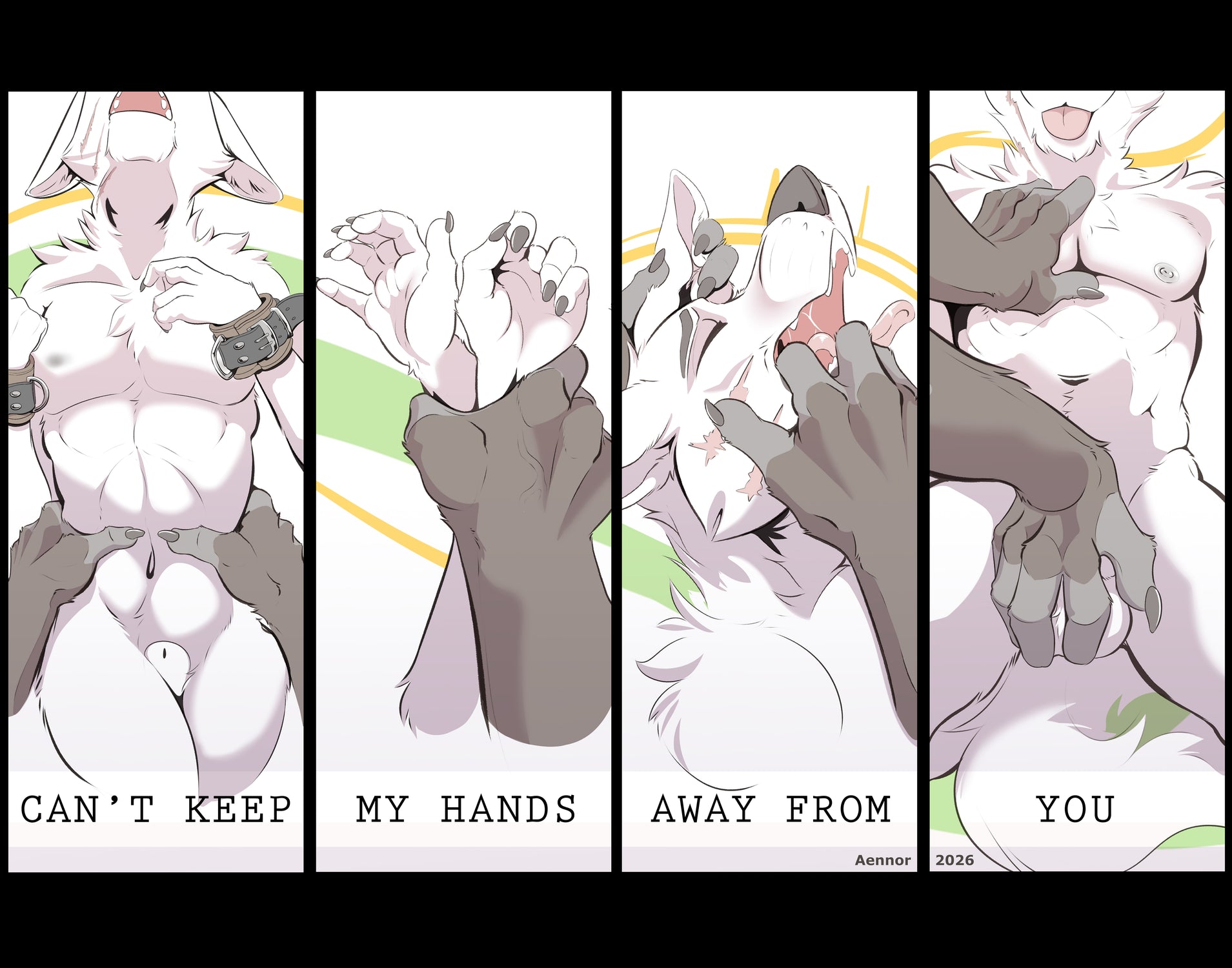 Hands Off Print by Aennor