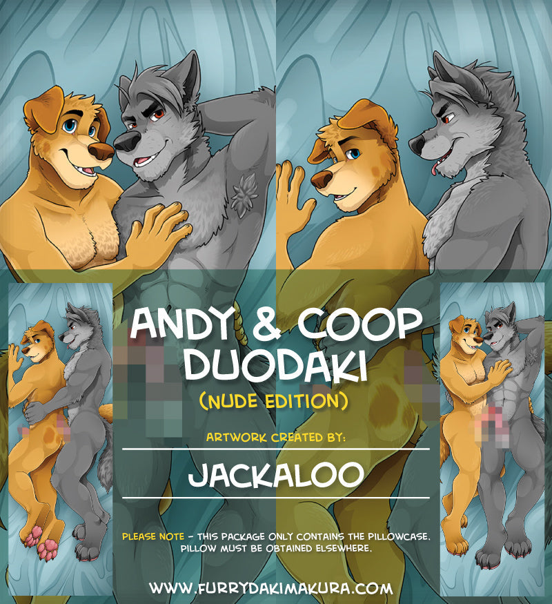 Andy & Coop DuoDaki by Jackaloo Dakey