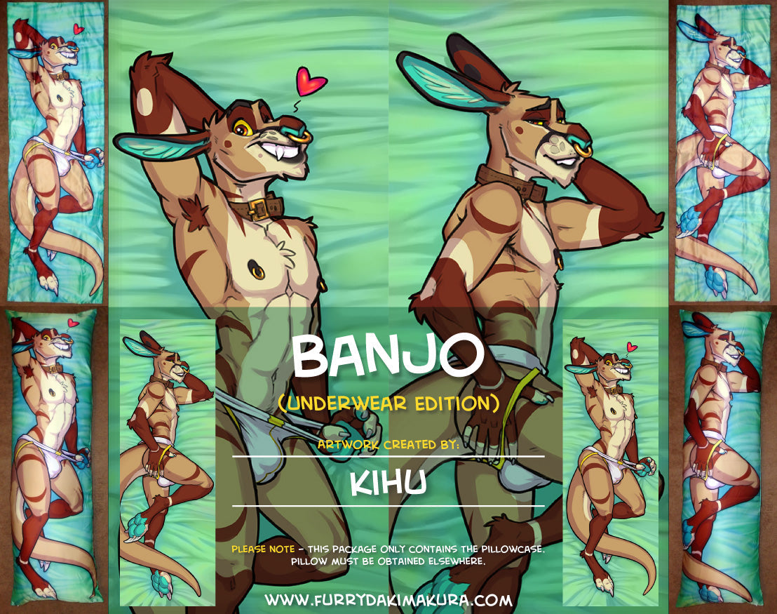 Banjo the Kangaroo by Kihu Dakey