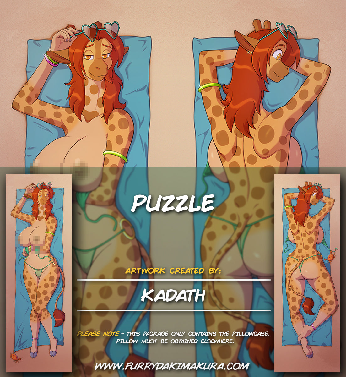 Puzzle on the Beach by Kadath Dakey