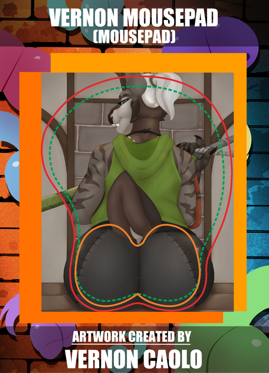 Vernon Mousepad by Vernon Caolo