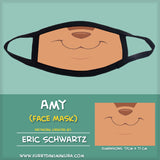 Amy the Squirrel Face Mask by EWS