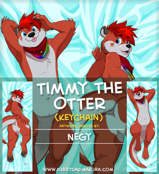 Timmy the Otter Dakimakura by Negy