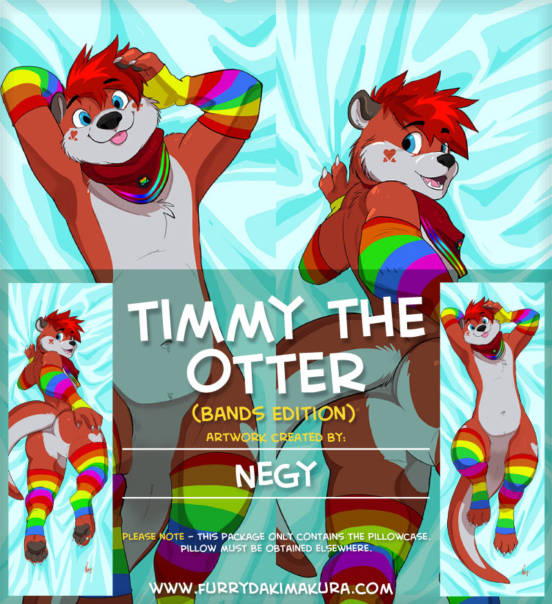 Timmy the Otter Dakimakura by Negy