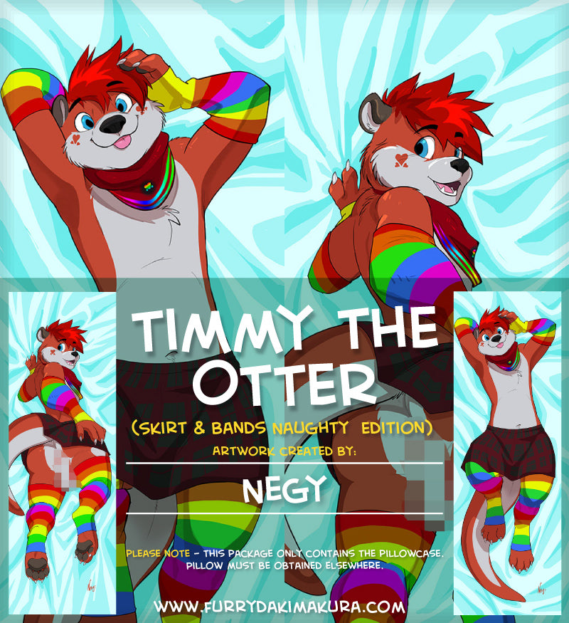 Timmy the Otter Dakimakura by Negy