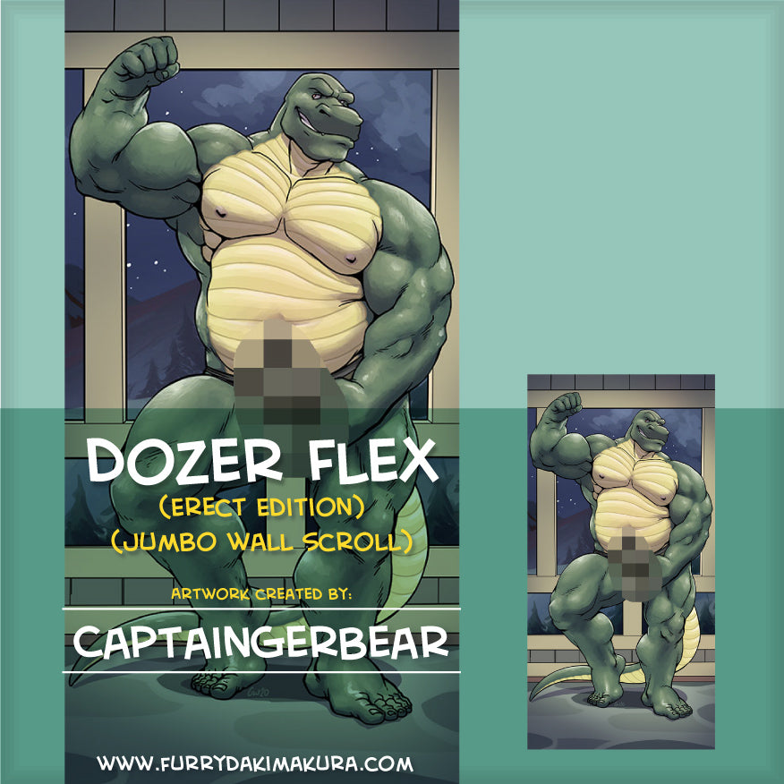 Dozer Flex Wallscroll by CaptainGerBear