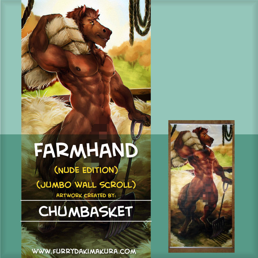 Farm Hand JUMBO Wall Scroll by Chumbasket